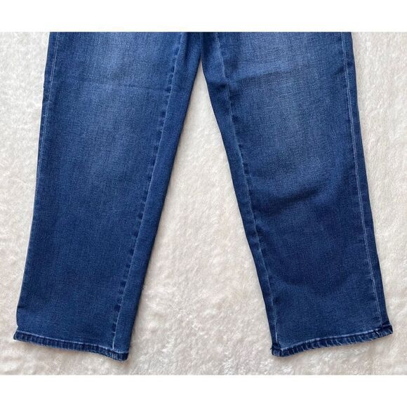 NWT Universal Standard Bae Boyfriend Crop Denim 
in True Blue, Size 00 - Picture 10 of 15